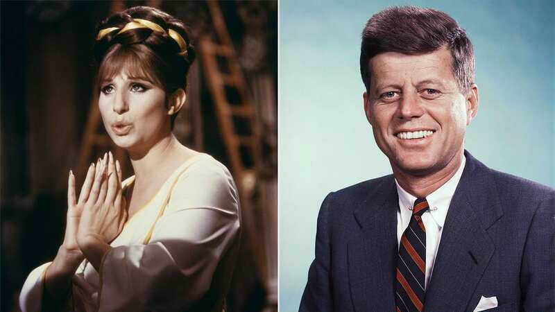 Barbra Streisand made a cheeky comment to John F Kennedy