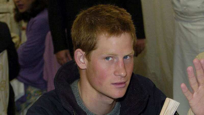Prince Harry pictured in 2005 - the same year he made the 