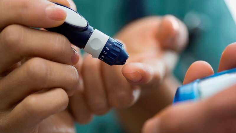 Users will no longer need to rely on finger-prick blood tests such as the one illustrated here (Image: Getty Images/Hero Images)