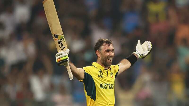 Maxwell celebrates after hitting the winning runs to guide Australia past Afghanistan in dramatic style (Image: Getty Images)