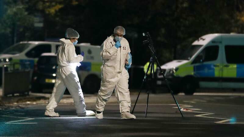 Forensic officers at the scene (Image: Ben Lack Photography Ltd)
