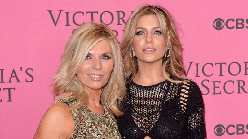 Abbey Clancy defends her mum Karen after the name becomes a controversial meme (Image: Getty Images for Victoria