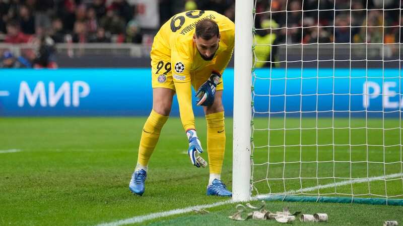 Gianluigi Donnarumma was back at the San Siro for the first time since leaving AC Milan for Paris Saint-Germain (Image: AP)