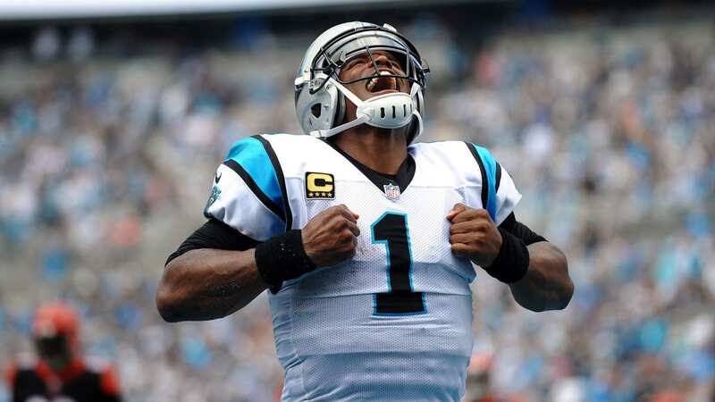 Cam Newton won MVP with the Carolina Panthers after taking the starting quarterback job from Jimmy Clausen. (Image: Icon Sportswire via Getty Images)