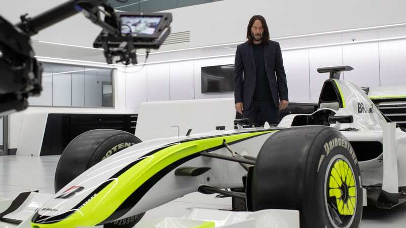 Actor Keanu Reeves hosts and narrates the Brawn GP F1 documentary (Image: Disney)