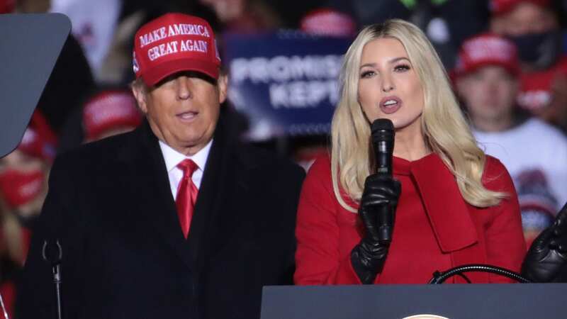 Ivanka Trump has tried to stay out of the spotlight since she left the White House, but will be back in it today (Image: AFP via Getty Images)