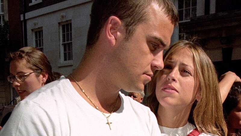 Robbie Williams shares footage of the moment he proposed to ex Nicole Appleton