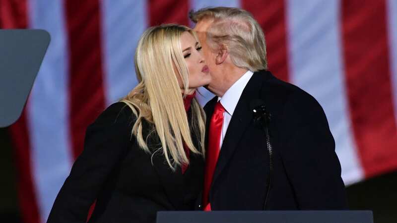 A creepy comment Trump made about his daughter Ivanka has resurfaced amid the fraud trial playing out in Manhattan this week (Image: Anadolu Agency via Getty Images)
