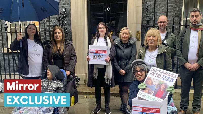 Campaigners outside Downing Street (Image: Amy Sharpe / Daily Mirror)