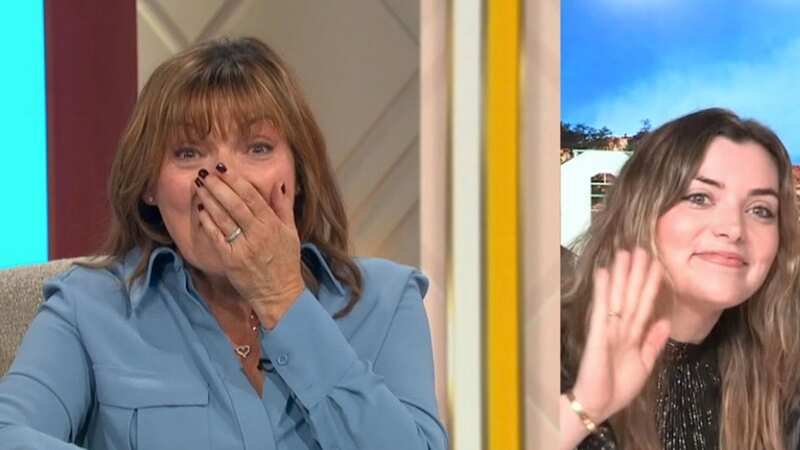 Lorraine Kelly squeals as daughter gatecrashes live segment in surprise cameo
