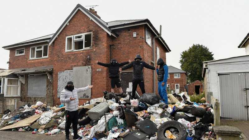 Blakenall Heath, Walsall, where youths have been causing misery or residents (Image: SWNS)