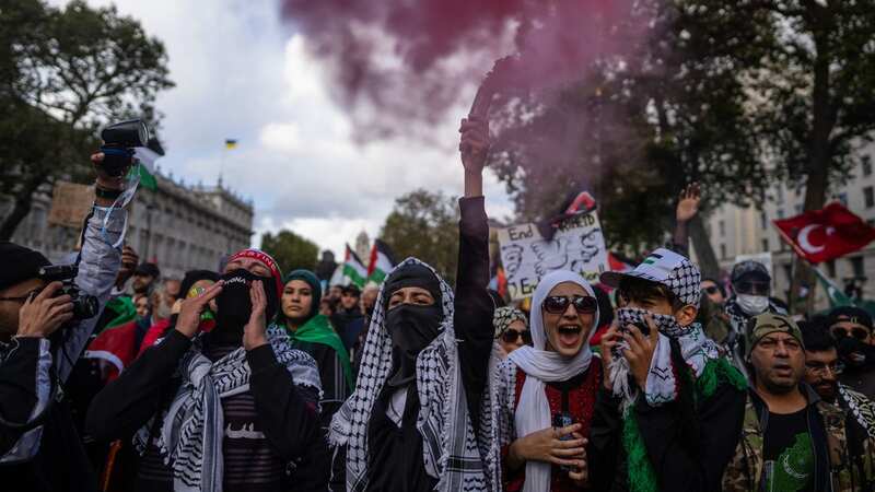 A pro-Palestine protest has been organised in London for tomorrow (Image: Getty Images)