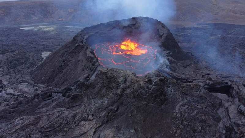 Locals have been urged to evacuate following concerns around the Fargradalsfjall volcano (Image: Getty Images)