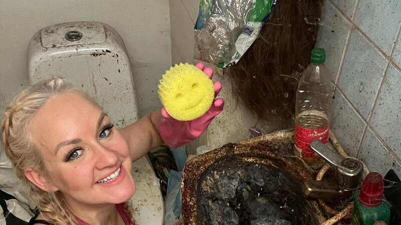 The sink was filled with sewage (Image: Auri Kananen / SWNS)