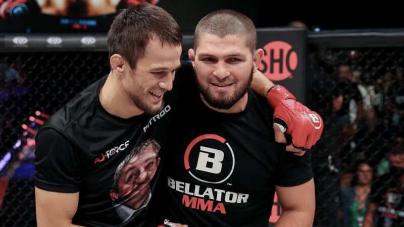 Usman Nurmagomedov has been banned for six months after failing a drugs test (Image: AP)