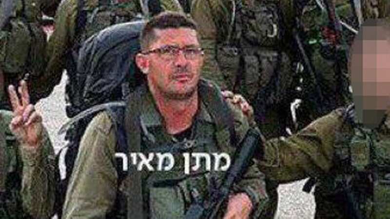 Matan Meir was killed fighting Hamas in Gaza (Image: Fauda Official/X)