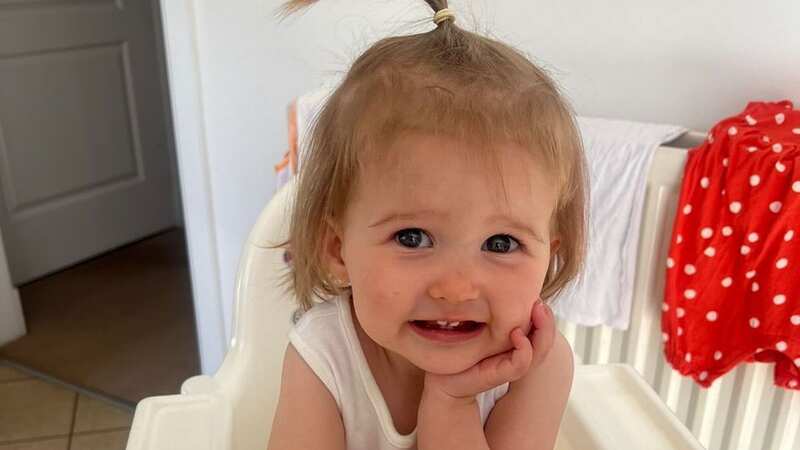 Aria Fionda, two, has overcome multiple surgeries in hospital (Image: Supplied)