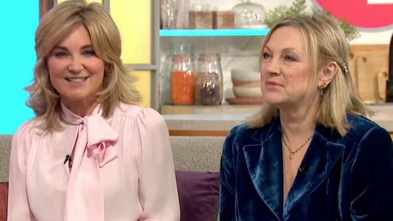 Anthea Turner and sister Wendy