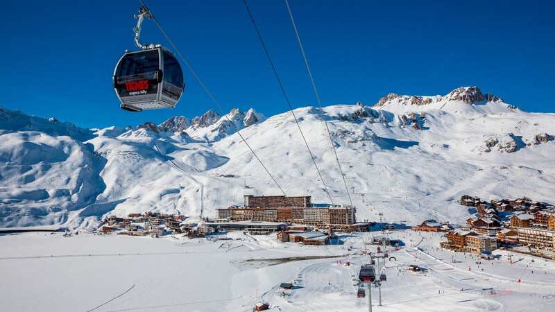 The ski lifts in Tignes opened early this year (Image: Getty Images/Hemis.fr RM)