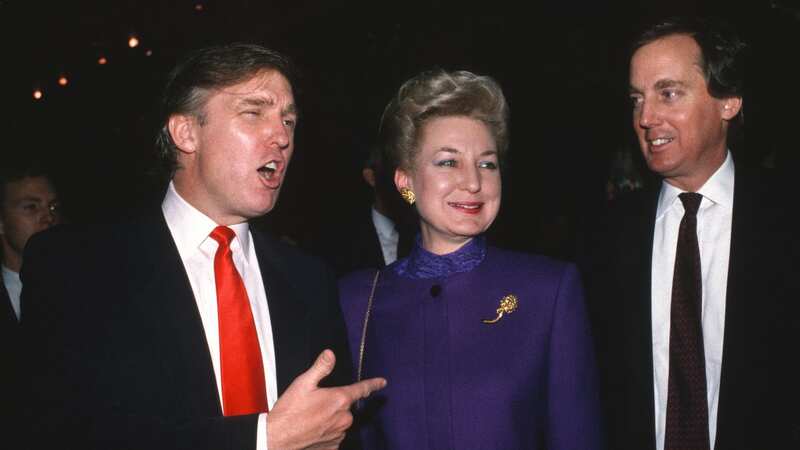 Donald Trump with sister Maryanne Trump Barry (Image: Getty Images)