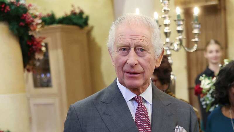 King Charles gives cheeky eye-roll to well-wishers as they sing 
