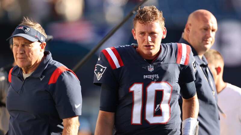 Patriots head coach Bill Belichick has faith in Mac Jones to get the team back on track after a chastening defeat in Dallas. (Image: Megan Briggs/Getty Images)