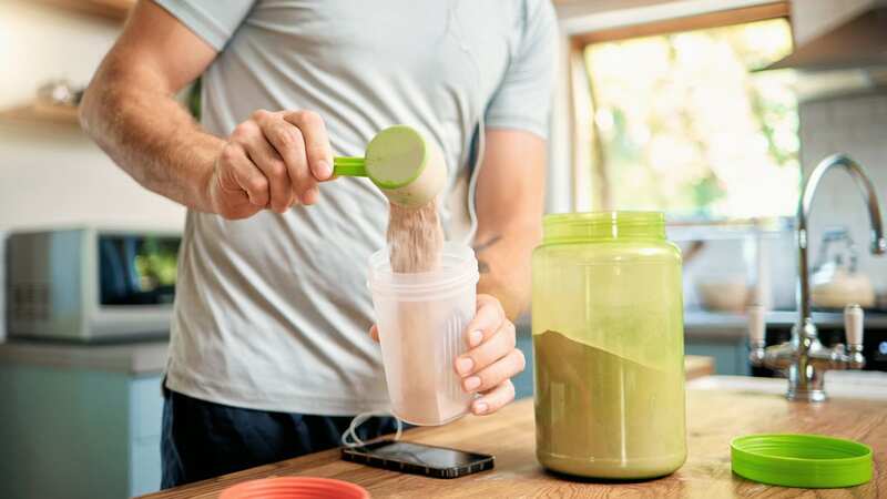 Protein powder is a big part of working out for many (Image: Getty)
