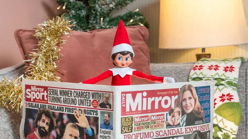 Elf on the Shelf has good taste - they read the Mirror! (Image: Lumistella Company/fivelittledoves)