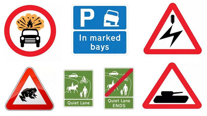 How many of these signs do you recognise