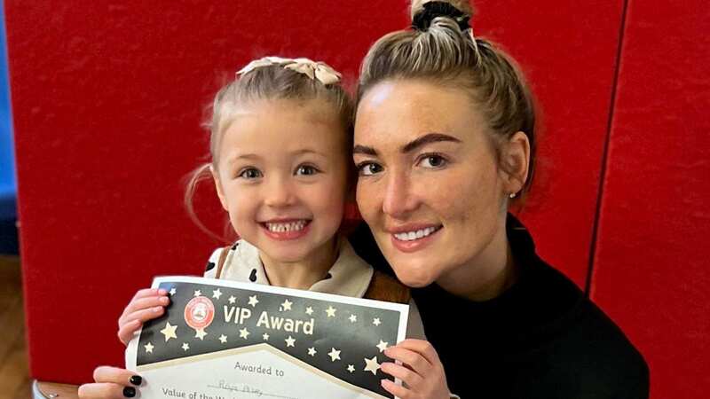 Reign Passey with her mum Leanne Passey (Image: Leanne Passey / SWNS)