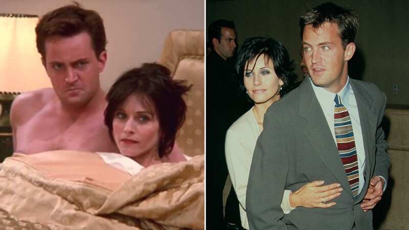 Courteney Cox has shared an emotional tribute to Matthew Perry