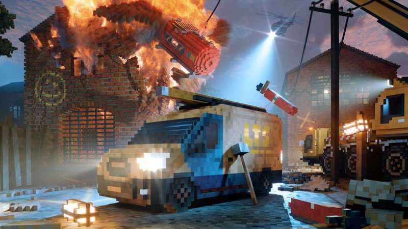 Teardown challenges you to take on heists in a voxel world that is fully destructible (Image: Tuxedo Labs)