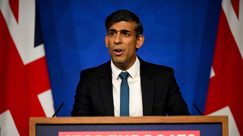 Rishi Sunak has pledged to "stop the boats" (Image: Getty Images)