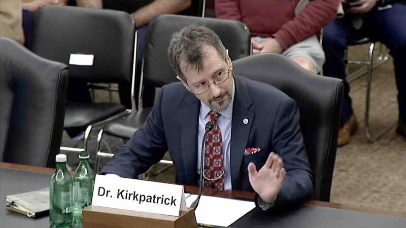Dr Sean Kirkpatrick has said he thinks it unlikely that UFOs have crashed into the US