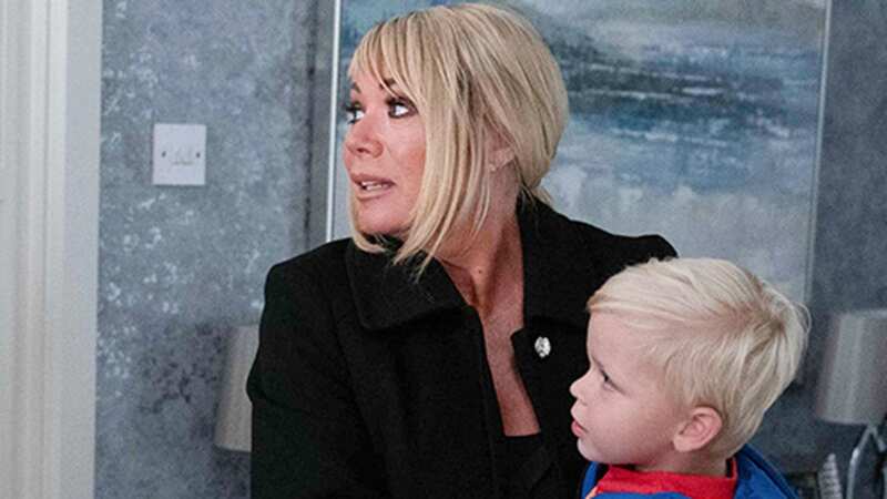 Albie - the son of Sharon Watts - has been undergoing more tests after doctors picked up something worrying during a hospital visit on EastEnders last week (Image: BBC/Jack Barnes/Kieron McCarron)