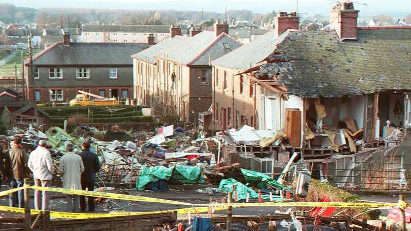 Lockerbie pictured on December 22, 1988, after the fatal bombing (Image: AFP/Getty Images)