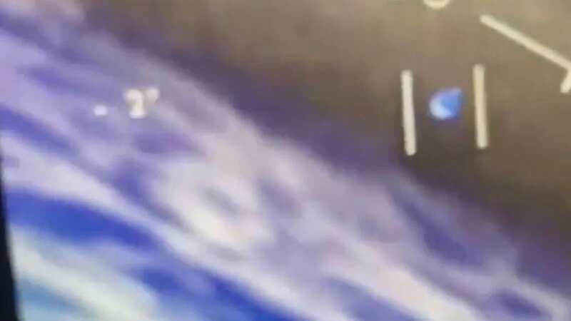 Navy jet unveils colourful UFO sending internet abuzz
