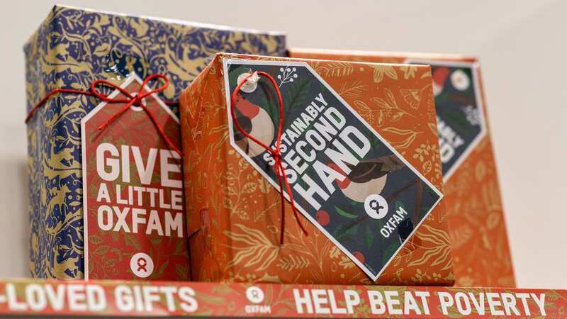 One in three shoppers plan to buy second-hand Christmas gifts this festive season (Image: Oxfam)