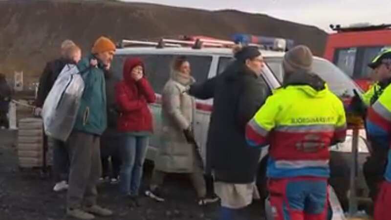Grindavik residents were given only five minutes to collect belongings from evacuated homes (Image: Euronews)