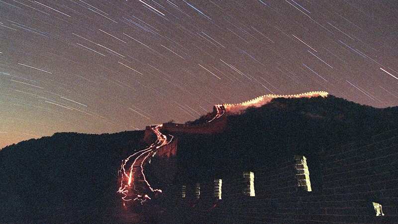 The Leonid meteor shower is visible throughout the month but is at its peak this week (Image: AFP/Getty Images)
