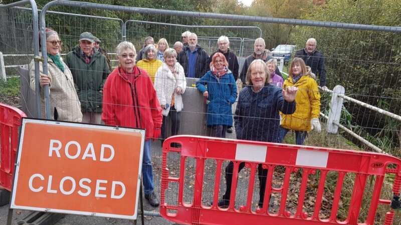 Frustrated villagers in East Ruston, North Norfolk are being made to wait for repairs to a local bridge (Image: Nick Lyons)