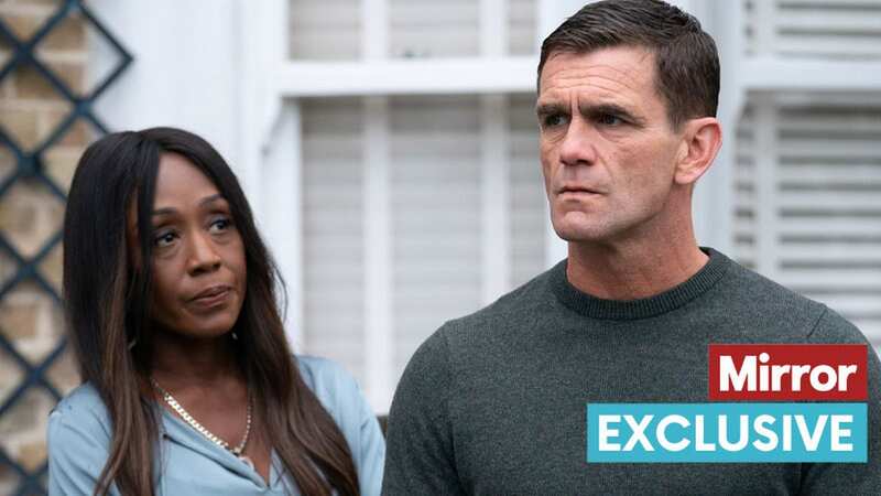 Jack Branning and Denise Fox reunited after a tough start to married life (Image: BBC/Jack Barnes/Kieron McCarron)