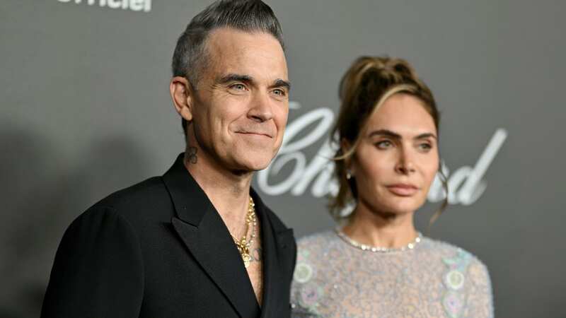 Robbie Williams and wife Ayda (Image: Getty Images)
