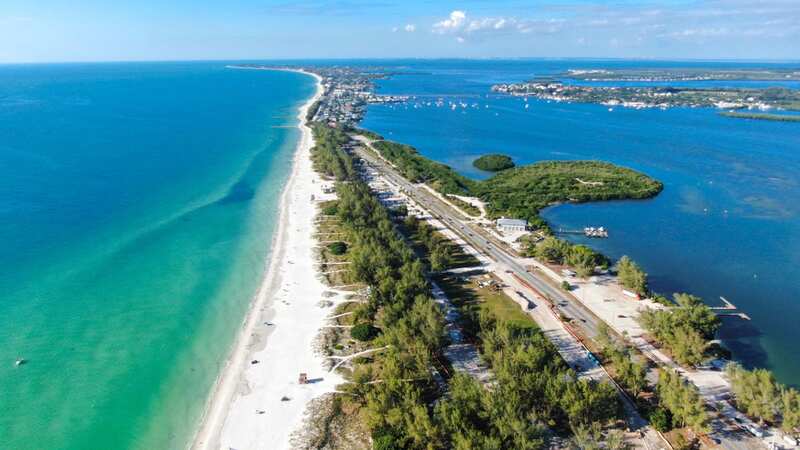 Aerial view of Anna Maria Island (Image: Getty Images/iStockphoto)