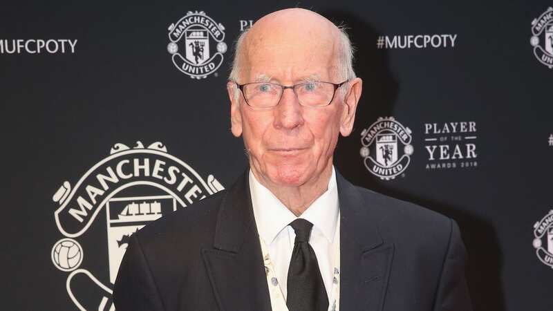 The great Sir Bobby Charlton will be honoured at Wembley (Image: Manchester United via Getty Images)