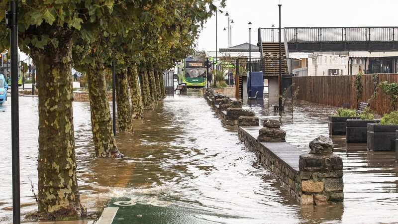 The flooding in Ryde caused the ancient sewage system to fail (Image: Darren Toogood/Solent News)