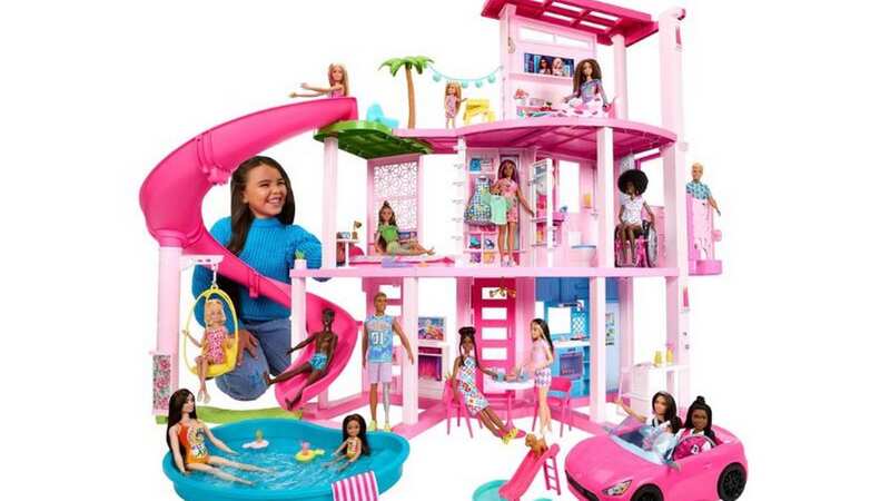 The Barbie Dreamhouse play set is half price on Amazon right now (Image: Amazon)