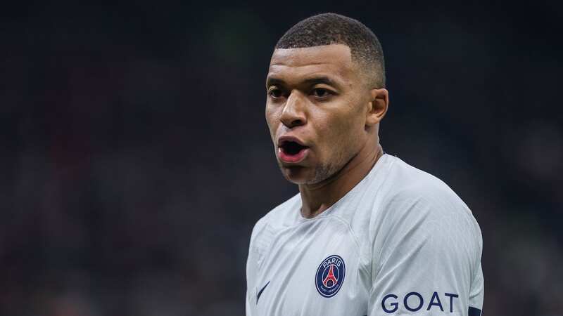 Kylian Mbappe is out of contract with Paris Saint-Germain in the summer (Image: Getty Images)