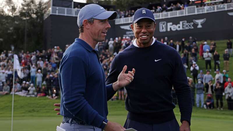 Rory McIlroy wants dominate golf for the next decade like his pal and fellow pro Tiger Woods (Image: Getty Images)