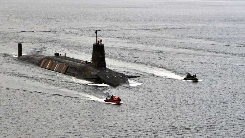 The submarine had 140 sailors on-board, as well as Trident 2 missiles which could lay half of the world to waste (Image: Royal Navy)